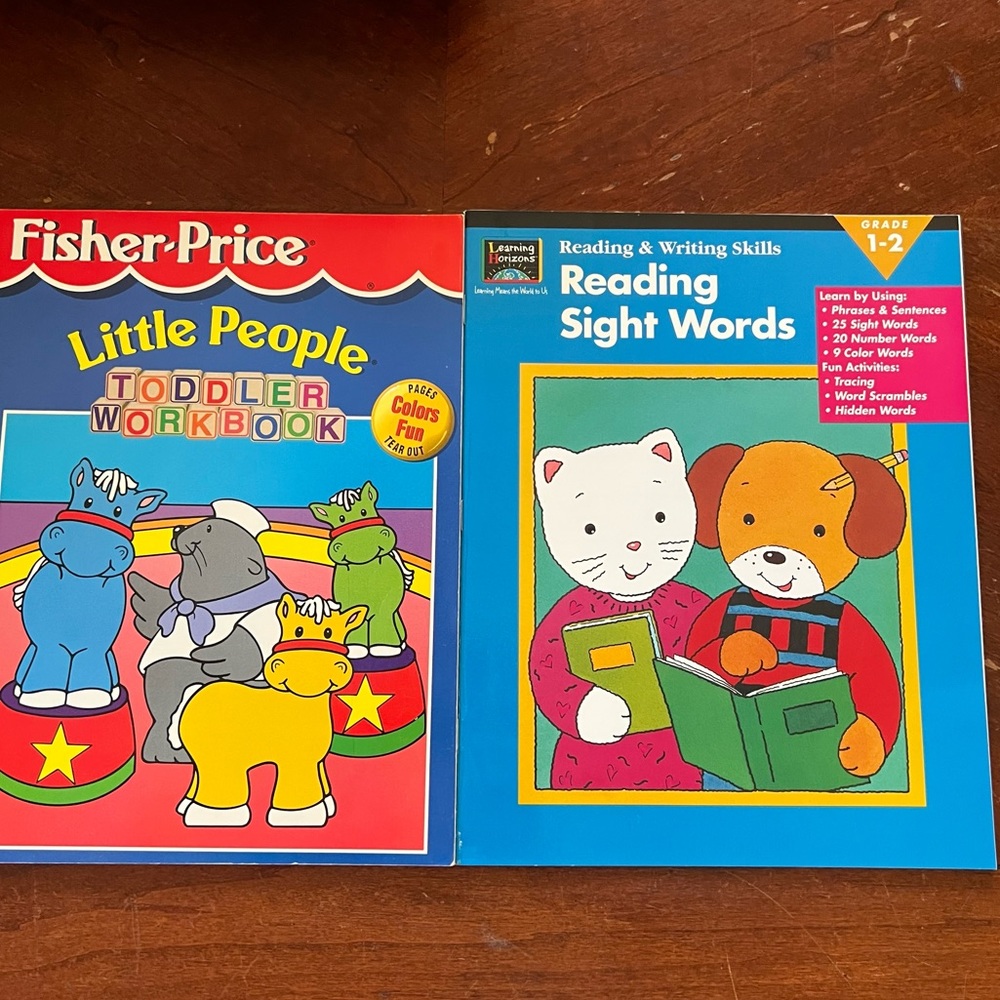Two Workbooks For Children